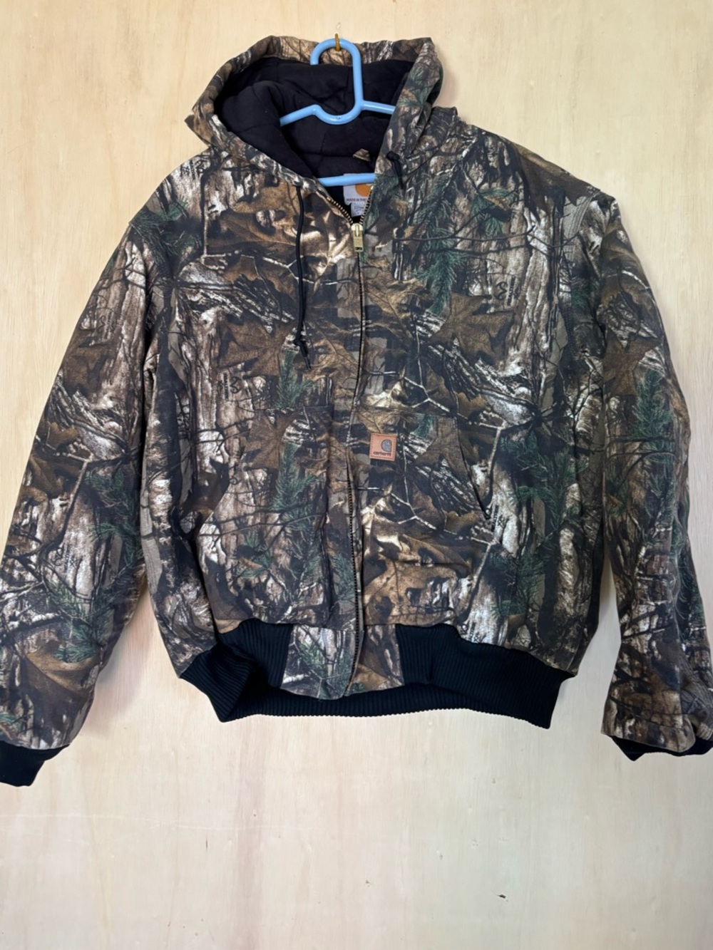 Vintage Carhartt Realtree Camo Hoodie - Brown & Green